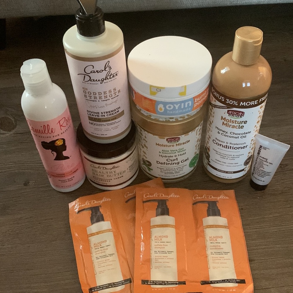 Brand new and gently used natura hair products!